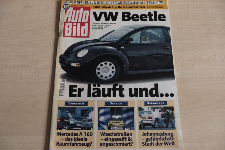 Deckblatt Auto Bild (27/1997)